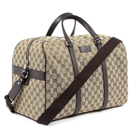 luggage gucci travel bag|large luggage Gucci bag.